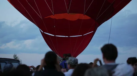 Hot air baloon Video stock 53247853
