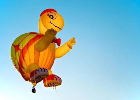 Hot air turtle Stock Photos