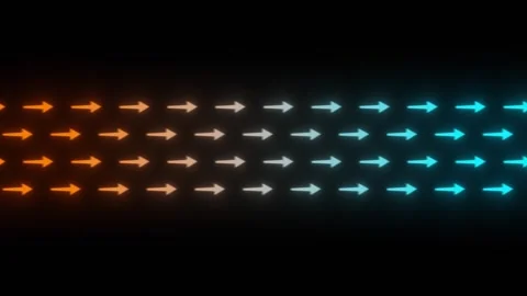 Hot and Cold Airflow Animation. Temperat... | Stock Video | Pond5