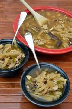 Hot And Sour Soup Stock Photos