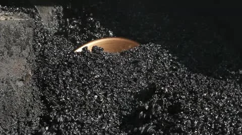 Hot Asphalt Video stock 17201709