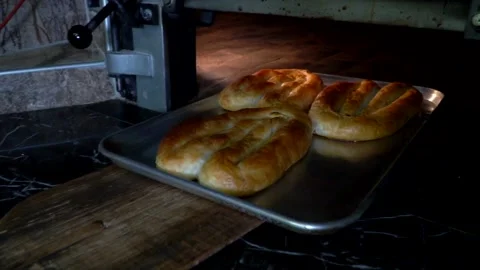 Hot bagels Video stock 158189840