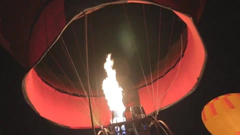 Hot balloon fire pressure Stock-Footage 273210832