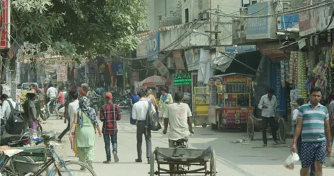 Hot bazar Stock Footage 154648070