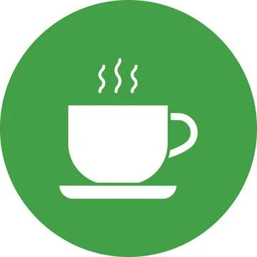 Hot Beverage icon vector image. Stock Illustration