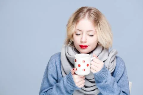 Hot beverage. Stock Photos