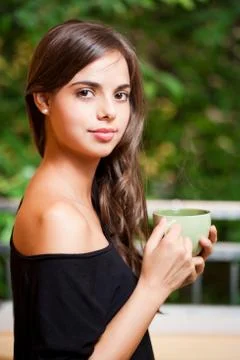 Hot beverage. Stock Photos
