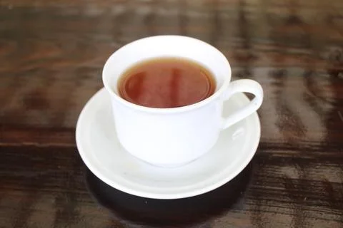 Hot black tea Stock Photos