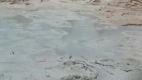 Hot boiling basin Video stock 93324627