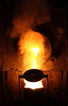 Hot casting Stock Photos