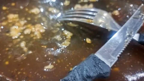 Hot chicken steak Stock Photos