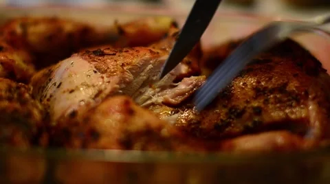 Hot Chiken Meat in Pan on the Table 스톡 동영상 59086821