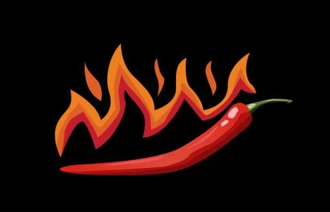 Hot chili pepper vector Stock Illustration