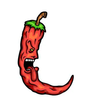 Hot chilli Stock Illustration