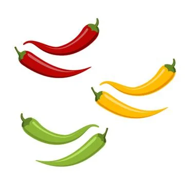 Hot chilli pappers Stock Illustration