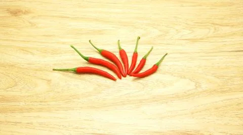 Hot chilli pepper Stock Photos