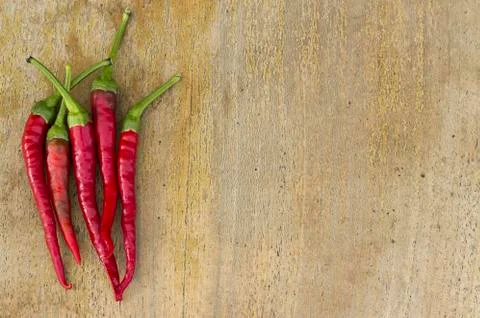 Hot chilli peppers Stock Photos