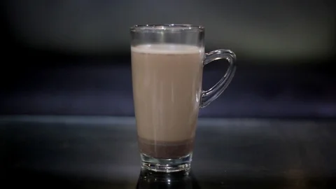 Hot Chocolate Drink Stock Footage 107353652