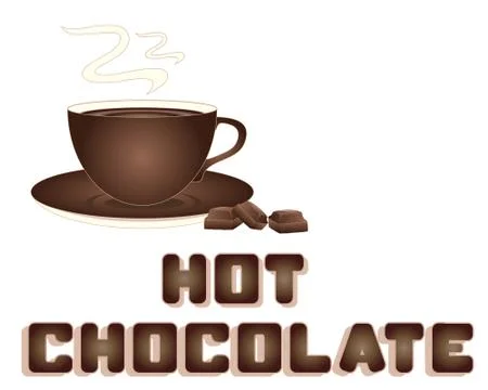 Hot chocolate Stock Illustration
