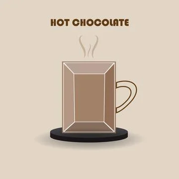 Hot chocolate Stock Illustration
