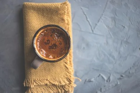 Hot chocolate with pepper Stock Photos