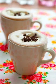 Hot chocolate Foto stock