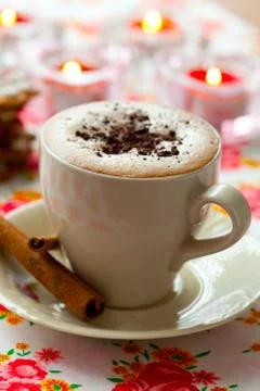 Hot chocolate Foto stock