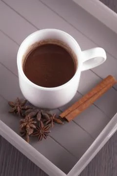 Hot chocolate Foto stock