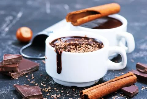 Hot chocolate Stock Photos