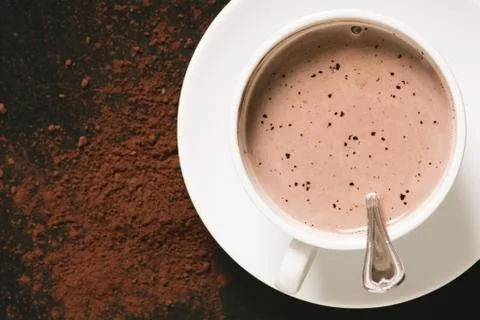 Hot chocolate Foto stock