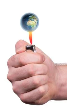 Hot climate changes Stock Photos