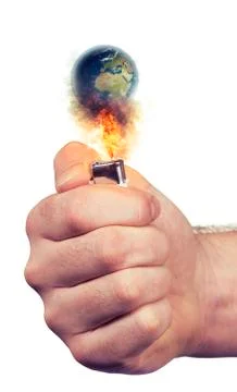 Hot climate changes Stock Photos