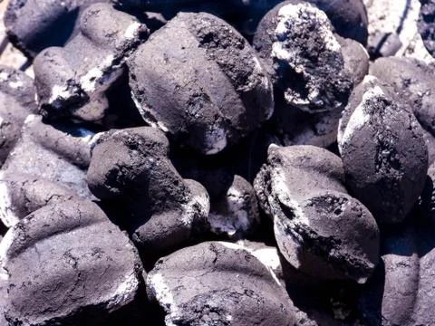 Hot Coal Barbeque Stock Photos