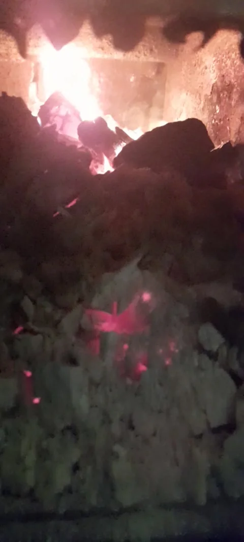 Hot coal, fire. Vídeos de archivo 148752662