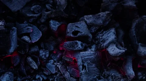 Hot coal Stock Footage 60816635