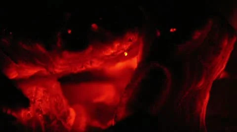 Hot Coals 030245 Stock Footage 11240643