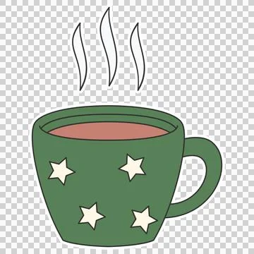 Hot cocoa Illustrazione stock