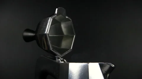 Hot coffee close up Stock Footage 45599787