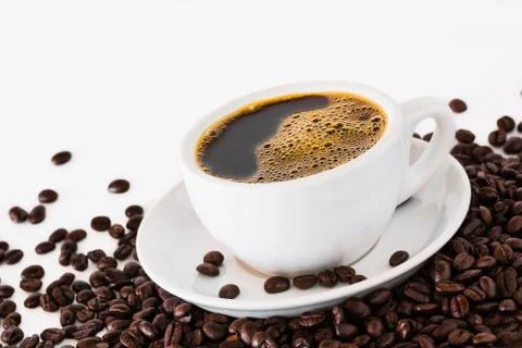 Hot Coffee Cup Stock Photos