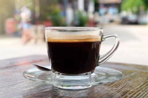 Hot coffee cup Stock Photos
