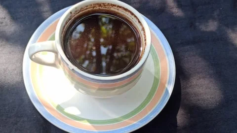 Hot Coffee Stock Footage 255091740