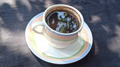 Hot Coffee Video stock 255091772