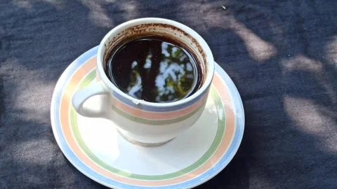 Hot Coffee Stock-Footage 255091777