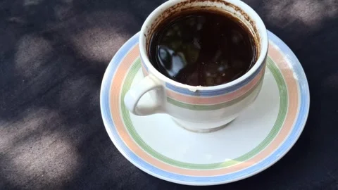 Hot Coffee Stock-Footage 255091787