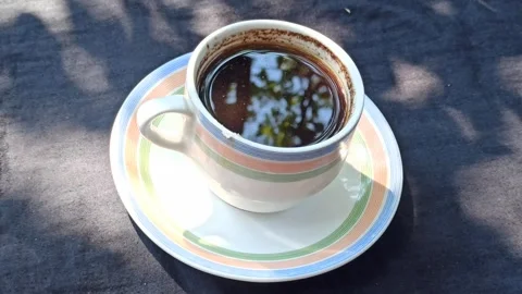 Hot Coffee Video stock 255091788