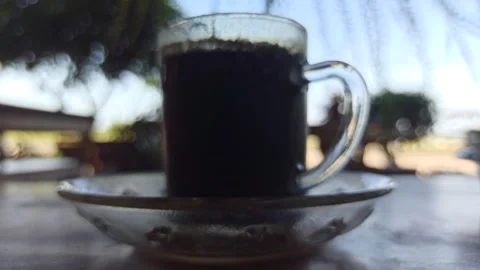 Hot Coffee Video stock 281045474