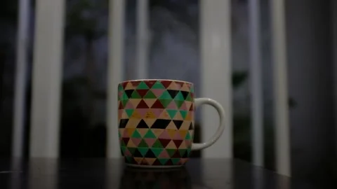 Hot Coffee Mug Stock Footage 201871490