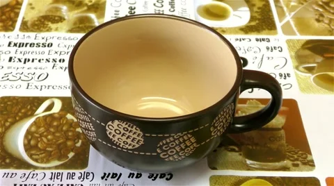 Hot Coffee Mug Real Time 動画素材 67893512