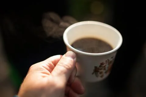 Hot coffee Stock Photos
