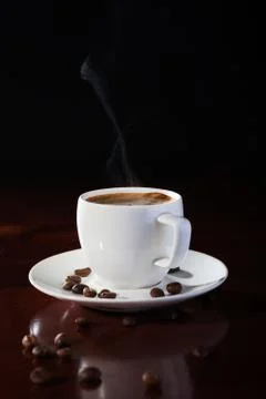 Hot coffee Stock Photos